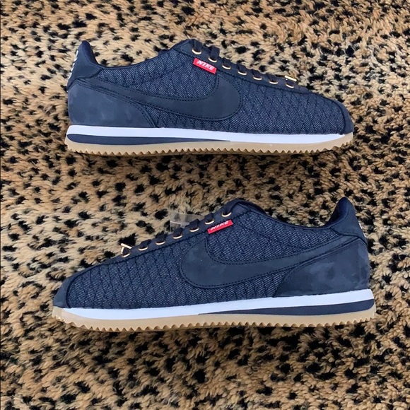 nike cortez mister cartoon obsidian